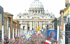 Beatyfikacja Ojca Świętego Jana Pawła II, Rzym, 1 maja 2011 r. | fot. M. Borawski, Nasz Dziennik