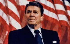 Prezydent Ronald Reagan w 1982 r. |  fot. Wikipedia.org